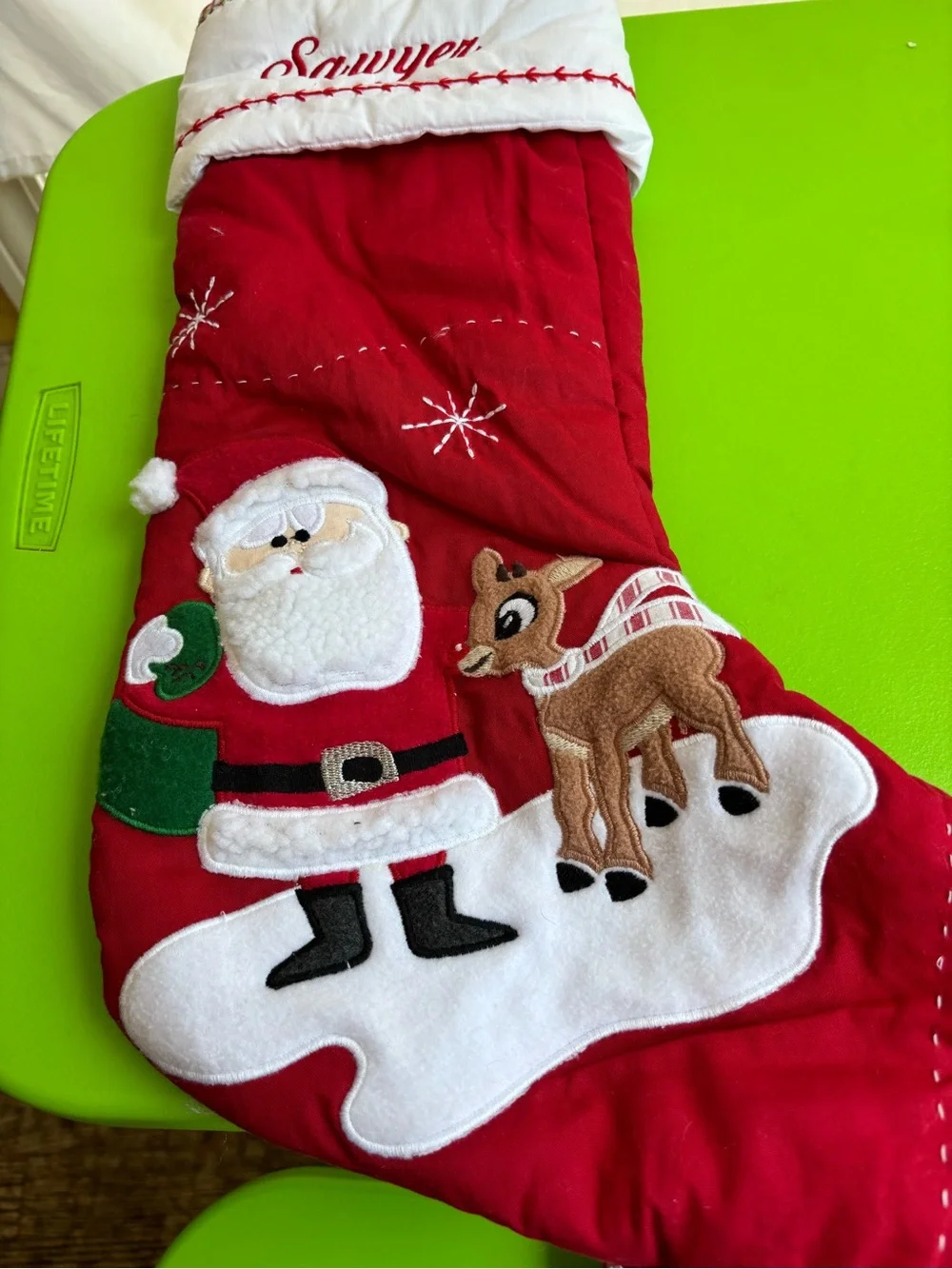 Lot of 5 Pottery Barn Christmas Stockings